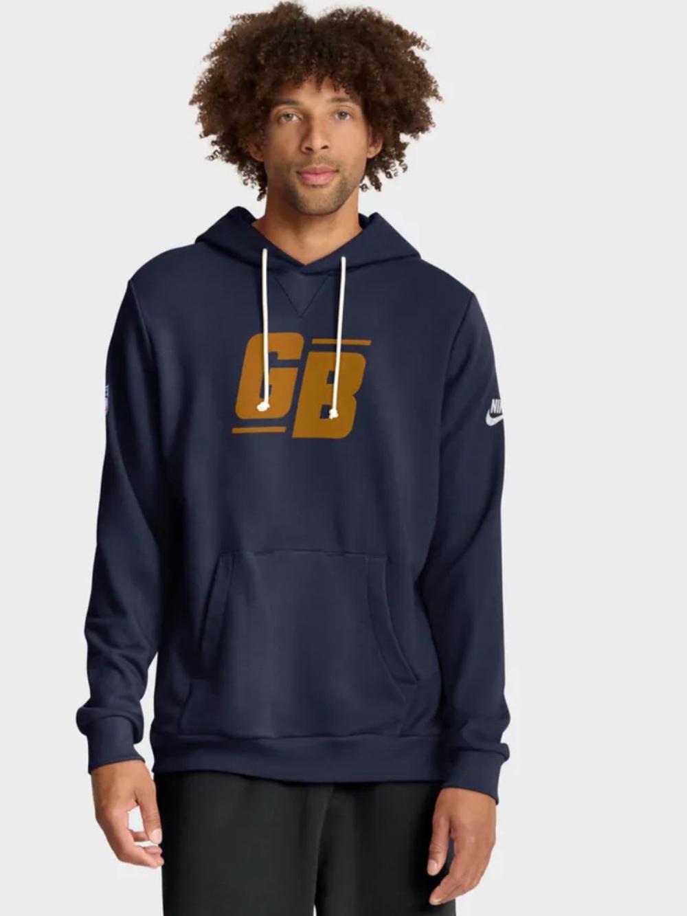 Nike Green Bay Packers 1923 Logo Pullover Hoodie Men’s Large